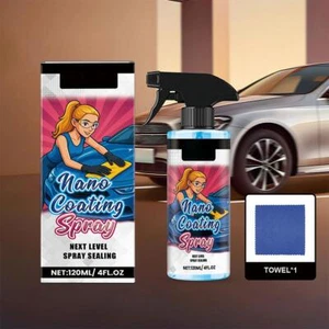 Car Nano Coating Spray Set Anti-UV Waterproof Protective Mirror Brightening - Picture 1 of 19