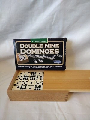 Double Nine Dominoes Gibson's Games - Classic Table Top Game | 55 Dominoes Boxed - Image 1 of 4