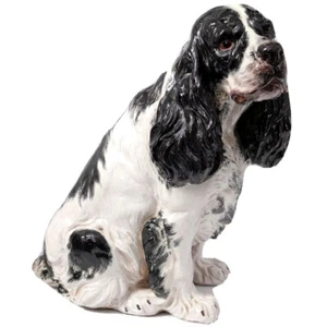 Figura Perro Cocker Spaniel TAMAÑO REAL Terracota h55cm Rara - Imagen 1 de 15