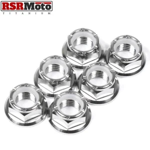 KTM 1290 Super Duke R Titanium Nyloc Self Locking Sprocket Nuts, 2014-2023 - Bild 1 von 3