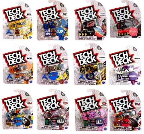 Tech Deck Fingerboard Skateboard Blind Cruz DGK Sonic Toy Flip Real You Pick Lot Cover
