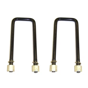 x2 Rear Leaf Spring U-Bolts & Nuts For Mitsubishi Canter/Fuso FB631/FB634 1998+ - Picture 1 of 1