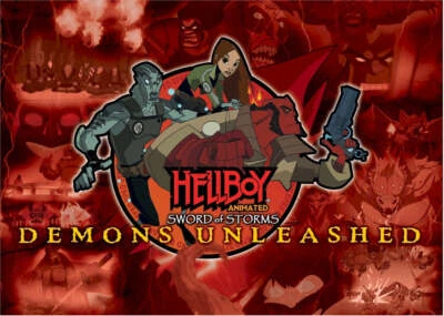 Inkworks 2007 Hellboy Animated Demons Unleashed Uncut Mini-Press Sheet #1 of 99 - Изображение 1 из 2