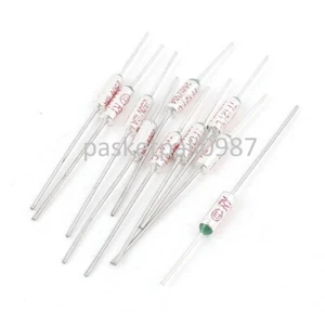 5 stück 250V 10A TF 125 Grad Celsius Temperatursicherung Thermosicherung - Bild 1 von 1