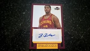 TRISTAN THOMPSON PANINI SIGNATURES AUTOGRAPH 2012/13 NEW - Picture 1 of 2