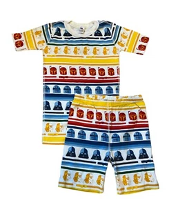 Hanna Andersson 150 (US 12) Short Johns Star Wars Rainbow - Picture 1 of 2