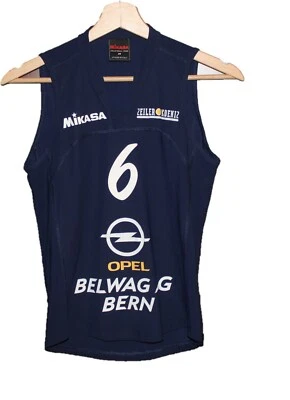 Colete tricot camisa vôlei bern match worn #6 zeiler Königiz SUÍÇA - Imagem 1 de 3