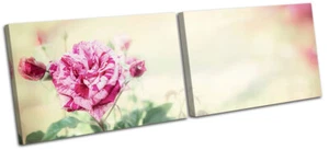 Botanical Rose Love Pink Flower Floral MULTI LONA pared arte Foto impresion - Imagen 1 de 1
