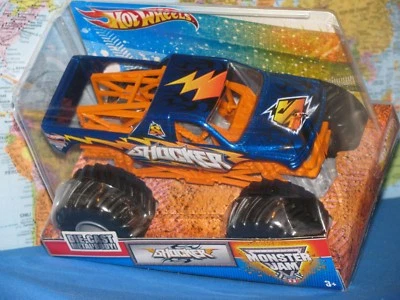 1/24 HOT WHEELS MONSTER JAM SHOCKER TRUCK DIECAST ***BRAND NEW & VHTF*** - Image 1 of 4