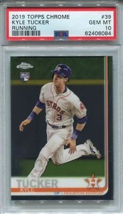 Topps Chrome 2019 Baseball Base Card #39 Kyle Tucker [Running] PSA 10 - Bild 1 von 2