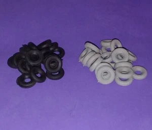 Trade Pack 50 Dinky 23 Racing Car Foden Supertoy Smooth Black Grey Tyre 20mm O/D - Picture 1 of 4