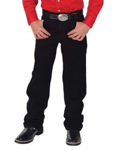 BOY's WRANGLER® COWBOY CUT® 13MWJBK (1-7) ORIGINAL FIT JEAN BLACK - Picture 1 of 2