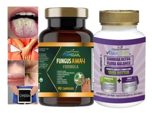 CANDIDA AWAY Cleanse&Detox Vaginal Infections Fungal Infection Chronic Fatigue2B - Picture 1 of 12