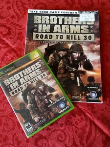 XBOX ORIGINAL BROTHERS IN ARMS GAME /STRATEGY GUIDE LIVE ONLINE ENABLED - Picture 1 of 8
