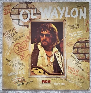 Waylon Jennings – Ol' Waylon Vinyl Record LP - Picture 1 of 4