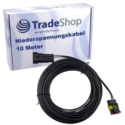 Anschlusskabel Trafokabel 10m lang für Flymo McCulloch Rasenmäher Rasenroboter - Bild 1 von 4