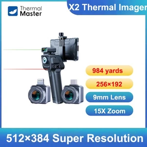 X2 Thermal Imaging Monocular Scope for Hunting Camping 512×384 Super Resolution - Picture 1 of 18