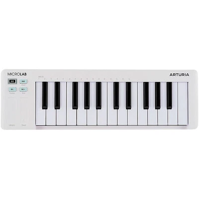 Arturia MicroLab mk3 MIDI Controller White