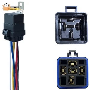 1 CONFEZIONE 40/30 AMP 12V DC Relè e Cablaggio Impermeabile - Resistente 12 AWG Stagnato - Foto 1 di 12