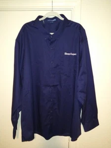 Port Authority Sleep Expert Employee Long Sleeve Button Down Shirt Men's sz 4XL - Picture 1 of 6