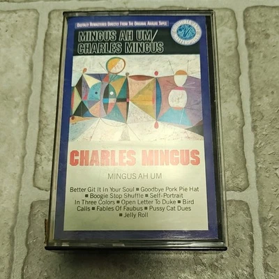 CHARLES MINGUS Mingus Ah Um Original Remastered Cassette Tape Columbia - Image 1 of 4