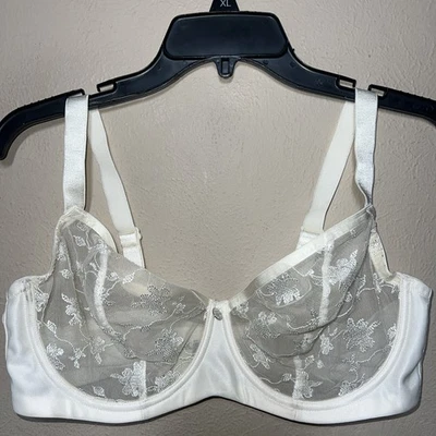 Just My Size JMS Bra Style 1203 Modern Curvy Balconette Size 40D Discontinued! - Image 1 of 4