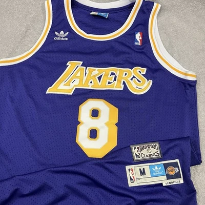 Kobe Bryant Adidas NBA Los Angeles Lakers 2004-05 #8 Jersey Size Medium Purple - Image 1 of 4