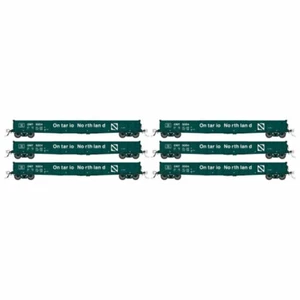 Rapido 50053 HO Scale Ontario Northland 52' 6" Canadian Mill Gondola (6) - Picture 1 of 1