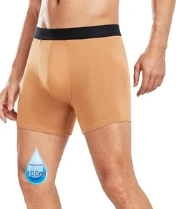 XL Ropa Interior para Incontinencia para Hombres Lavable Alta Absorción A Prueba de Fugas Desnudo Nueva - Imagen 1 de 3