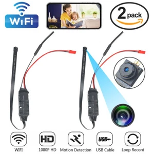 2x Mini 4K WIFI 1080P Wireless Kamera Überwachungskamera HD DHL - Bild 1 von 17