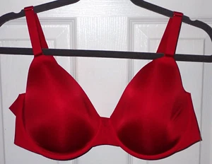 Sujetador Soma Talla 40D Vanishing 360 Cobertura Perfecta Rojo Sólido Con Aros - Imagen 1 de 6