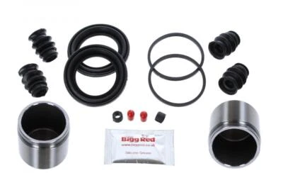 for HONDA ACCORD FRONT Brake Caliper Seal Rebuild Repair Kit & Pistons - Image 1 of 3