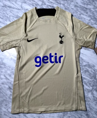 Nike Tottenham Hotspur Jersey Kids XL Gold 23 24 Strike Soccer Futbol NEW - Image 1 of 4