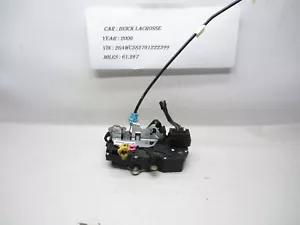 2005-2009 Buick Lacrosse Door Lock Actuator Front Left 25876437 OEM - Picture 1 of 9