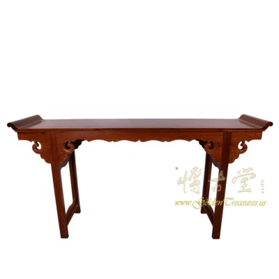 Mesa de altar china vintage tallada de palisandro 16LP88 Foto 1 de 4
