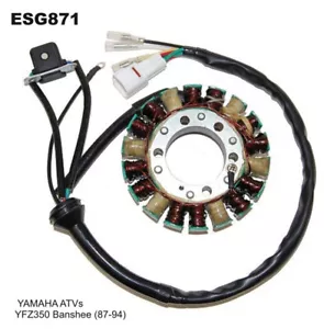BOBINAGE ALTERNATEUR (STATOR) YAMAHA YFZ 350 BANSHEE (87-94) ( AVEC PULSER) - Photo 1/1