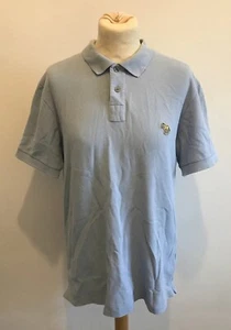 Paul Smith Poloshirt Herren Medium Zebra Logo Kurzarm Puderblau - Bild 1 von 7