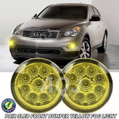 Faro antiniebla parachoques para Infiniti EX35/FX35/G25/G37/QX70/QX50 lado izquierdo y derecho Foto 1 de 4