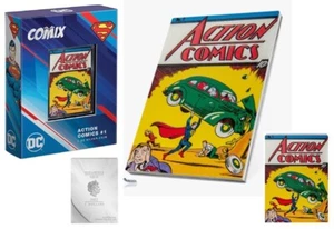 ACTION COMICS #1 COMIX SILVER COIN - Picture 1 of 6