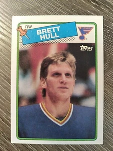 Brett Hull 1988 89 Topps #66 radiocontrol novato nítido buen centrado - Imagen 1 de 3