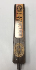 Woodchuck Hard Cider Wood Wooden 12" Draft Beer Keg Tap Handle Marker Knob - Picture 1 of 4
