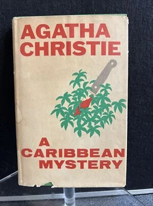 AGATHA CHRISTIE: "A Caribbean Mystery" HARDCOVER (Dodd, Mead, 1965) Book Club HC - Picture 1 of 15