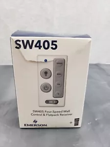 New EMERSON SW405 UNIVERSAL CEILING FAN LIGHT WALL MOUNT REMOTE CONTROL KIT - Picture 1 of 3