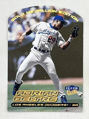 Adrian Beltre 2000 Fleer Ultra Gold Medallion Edition #155G MLB Dodgers Die-Cut - Image 1 of 2