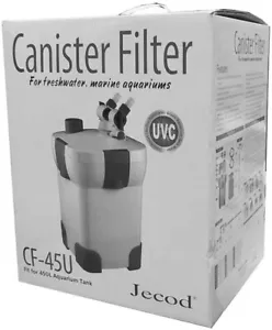 Jebao Filtro Bidone CF-45U Adatto per Serbatoio Acquario 450L Acqua Dolce, Marina (Nuovo) - Foto 1 di 6