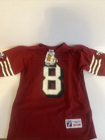 Steve Young Youth Football Jersey NOS Logo7 NWT Medium Cover