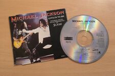 Michael Jackson, Ft Slash - Give In To Me CDS (1993) Disc & Inlays only. No case