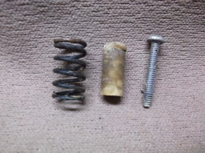 1967 MERCURY COUGAR XR7 GT STEERING WHEEL HORN BEZEL SPRING, SPACER, SCREW - Picture 1 of 9