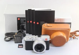 [N-MINT w/Box,Case,128G SD,Shot#8520] Leica D-LUX7 Compact Digital Camera Black - Picture 1 of 9