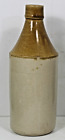 c1880 Antique Stoneware Pottery Ginger Beer - ALE  Bottle